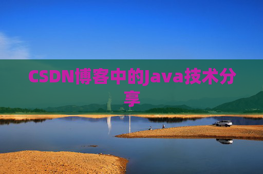 CSDN博客中的Java技术分享